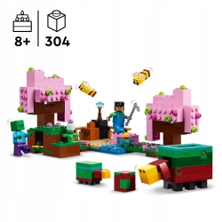 LEGO Minecraft 21260 Wiśniowy ogród