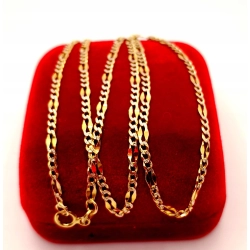 Złoty łańcuszek Figaro PR.585 W:3,51gr Dł.45cm InterSKLEP