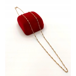 Złoty łańcuszek Singapur PR.585 W:2,95gr Dł.55,5cm InterSKLEP