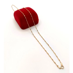 Złoty łańcuszek Singapur PR.585 W:2,95gr Dł.55,5cm InterSKLEP