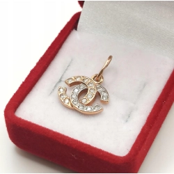 Złota zawieszka CC PR.585 W:1,44gr InterKLEP