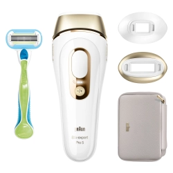 Depilator IPL laserowy Braun Silk-expert Pro 5 PL5152 + Maszynka do golenia