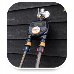 Fiskars sterownik nawadniania podwójny programator elektroniczny wody