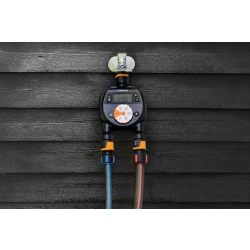 Fiskars sterownik nawadniania podwójny programator elektroniczny wody