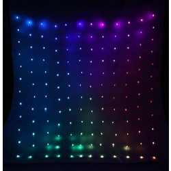 Kurtyna wew./zewn. 400 LED multikolor