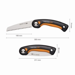 Fiskars Plus piła składana SW68 15cm 3 pozycje cięcia Power Tooth