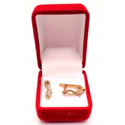 Złote kolczyki Nieskończoność PR.375 W:1,94gr InterSKLEP