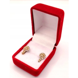 Złote kolczyki Znak zapytania PR.375 W:1,91gr InterSKLEP