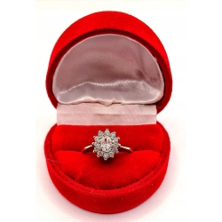 Złoty pierścionek z Cyrkoniami PR.585 W:3,52gr R.14 InterSKLEP