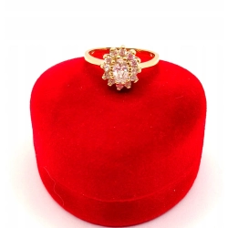 Złoty pierścionek z Cyrkoniami PR.585 W:3,52gr R.14 InterSKLEP