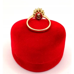 Złoty pierścionek z Cyrkoniami PR.585 W:3,52gr R.14 InterSKLEP