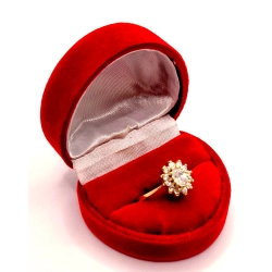 Złoty pierścionek z Cyrkoniami PR.585 W:3,52gr R.14 InterSKLEP