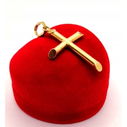 Złota zawieszka Krzyż PR.585 W:2,69gr InterSKLEP