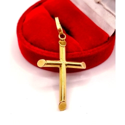 Złota zawieszka Krzyż PR.585 W:2,69gr InterSKLEP