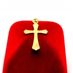 Złota zawieszka Krzyżyk PR.585 W:0,32gr InterSKLEP