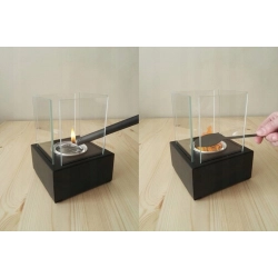 Biokominek wolnostojący Biokominki GMT 13 x 17 x 13 cm czarny Okazja