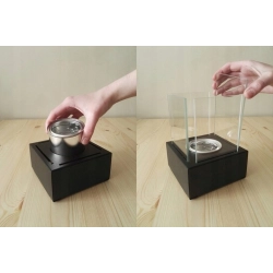 Biokominek wolnostojący Biokominki GMT 13 x 17 x 13 cm czarny Okazja