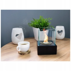 Biokominek wolnostojący Biokominki GMT 13 x 17 x 13 cm czarny Okazja