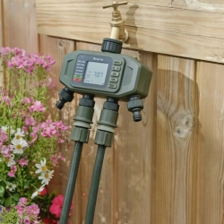 Sterownik nawadniania automatyczny 4 sekcje na kran LCD Programator czasu