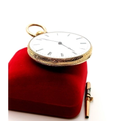 Złoty zegarek kieszonkowy Czapecki i Pateck Pr.750 W:53gr XIX WIEK