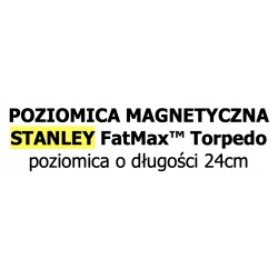 Poziomica Stanley FatMax Xtreme Torpedo 29cm 43-609