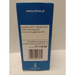 Filtr magnetyczny separator zanieczyszczeń 3/4