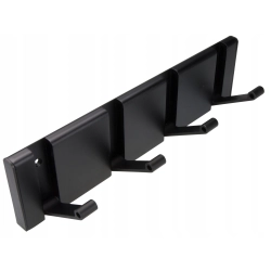 Wieszak wiszący metal Schaffner czarny