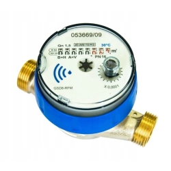 Wodomierz GSD8-RFM zimna woda,Q3=2,5 DN15 R100/r50 przystosowany do montażu