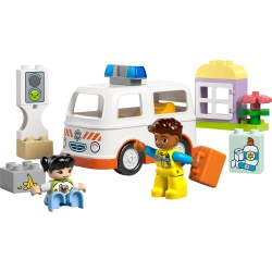 LEGO DUPLO Karetka z kierowcą 10447 InterSKLEP