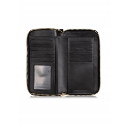 OCHNIK portfel skóra naturalna czarny - kobieta InterSKLEP okazja