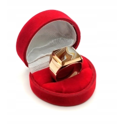 Złoty sygnet męski z Agatem PR.583 W:16,12gr R.25 InterSKLEP