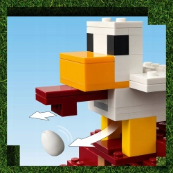 LEGO Minecraft Atak balonowego Ghasta na wioskę 21273 InterSKLEP