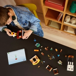 LEGO Minecraft Atak balonowego Ghasta na wioskę 21273 InterSKLEP