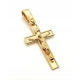 Złota zawieszka Krzyż z Chrystusem PR.585 W:9,52gr InterSKLEP
