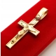 Złota zawieszka Krzyż z Chrystusem PR.585 W:9,52gr InterSKLEP