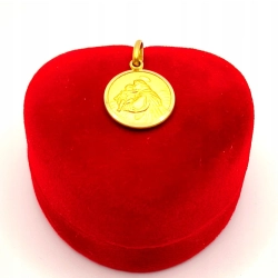 Złota zawieszka medalik ze Św. Antonim PR.750 W:2,25gr InterSKLEP