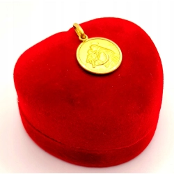 Złota zawieszka medalik ze Św. Antonim PR.750 W:2,25gr InterSKLEP