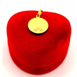 Złota zawieszka medalik ze Św. Antonim PR.750 W:2,25gr InterSKLEP