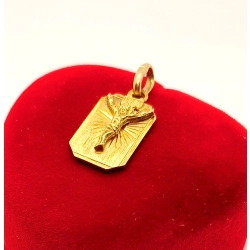 Złota zawieszka medalik z Chrystusem PR.583 W:2,07gr InterSKLEP