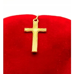 Złota zawieszka Krzyżyk PR.583 W:0,49gr InterSKLEP
