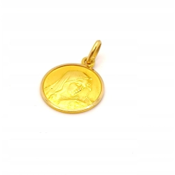 Złota zawieszka medalik z Maryją PR.750 W:2,88gr InterSKLEP