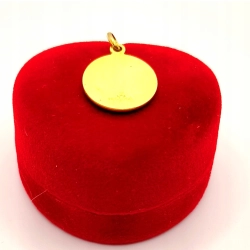 Złota zawieszka medalik z Maryją PR.750 W:2,88gr InterSKLEP