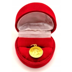 Złota zawieszka medalik z Maryją PR.750 W:2,88gr InterSKLEP