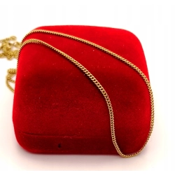 Złoty łańcuszek Pancerka WARMET PR.585 W:3,22gr Dł.48cm InterSKLEP