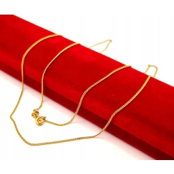 Złoty łańcuszek Pancerka PR.750 W:3,49gr Dł.61cm InterSKLEP