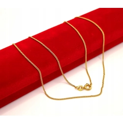 Złoty łańcuszek Pancerka PR.750 W:3,49gr Dł.61cm InterSKLEP