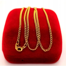 Złoty łańcuszek Pancerka PR.750 W:4,16gr Dł.51cm InterSKLEP