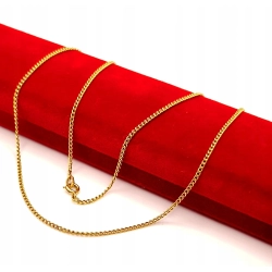 Złoty łańcuszek Pancerka PR.750 W:4,16gr Dł.51cm InterSKLEP