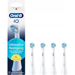 Oral-B iO Ultimate Cleaning główka szczoteczki biała, 4 sztuki * InterSKLEP
