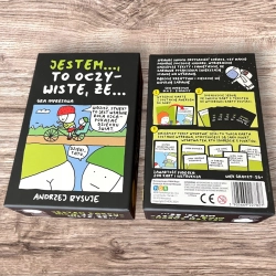 Jestem ... to oczywiste, że ..., gra imprezowa rysunkami Andrzej Rysuje!